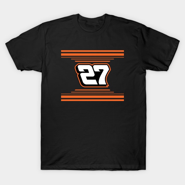 Jeb Burton #27 2024 NASCAR Design T-Shirt by AR Designs 